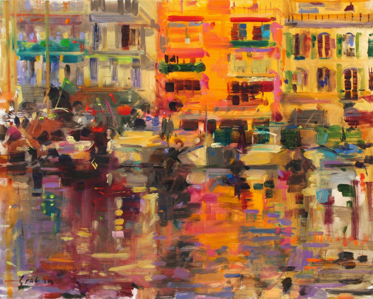 Riviera Verão de Peter Graham (Contemporary)