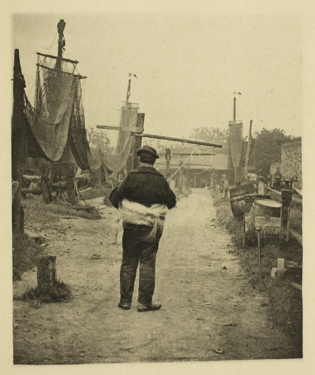 Um passeio de corda de Peter Henry Emerson