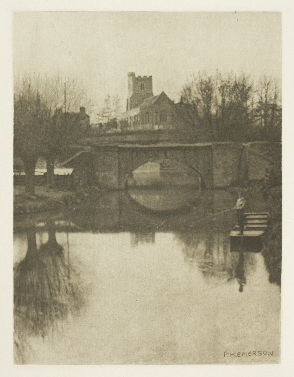 Igreja de Broxbourne de Peter Henry Emerson
