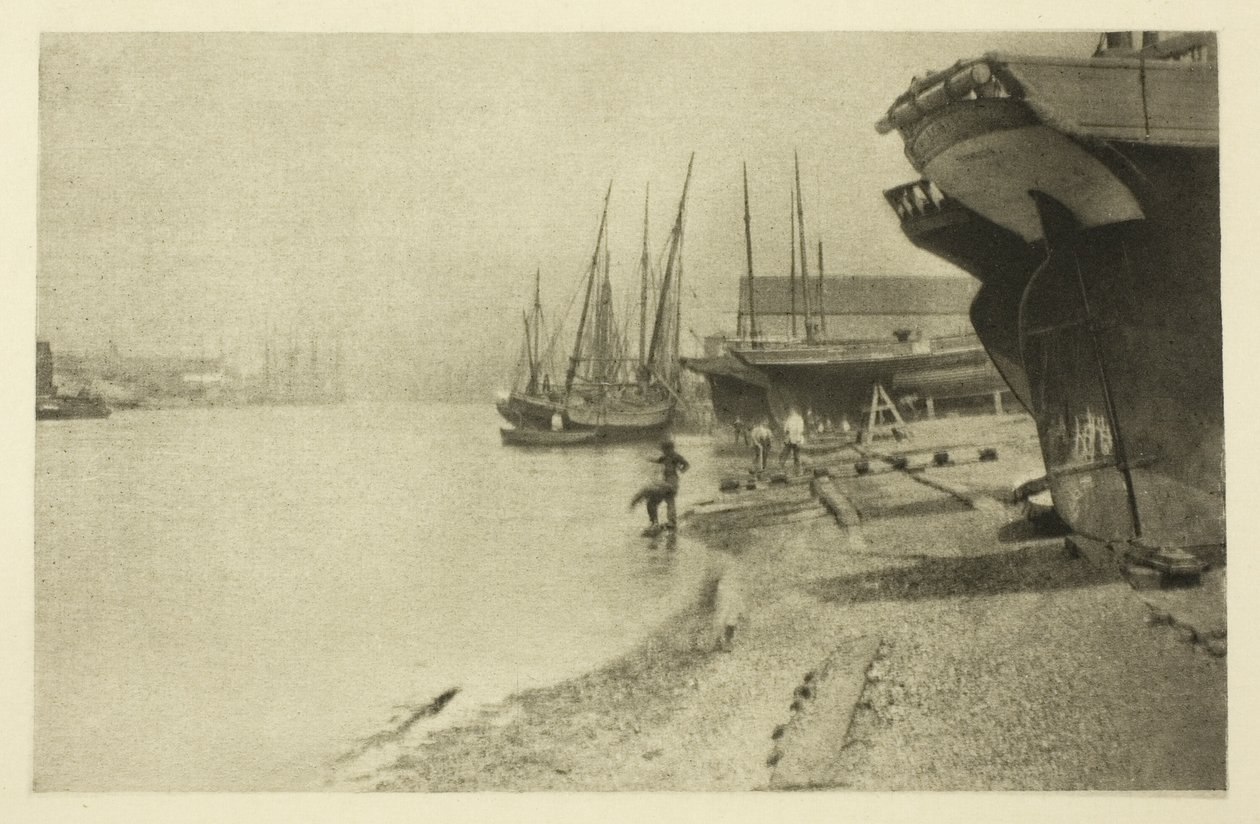 No rio Yarmouth de Peter Henry Emerson