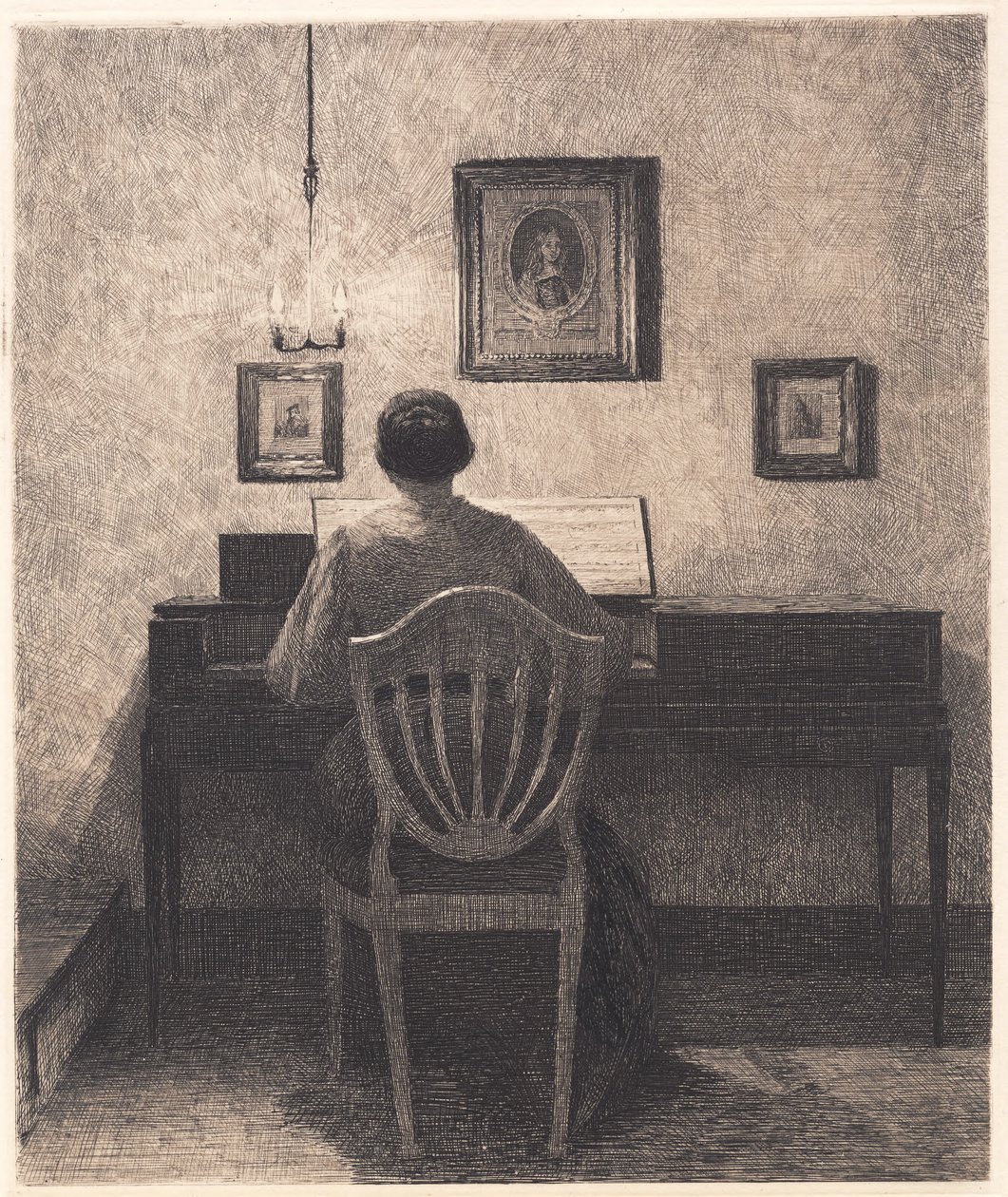 Dama de brincadeira de Peter Vilhelm Ilsted