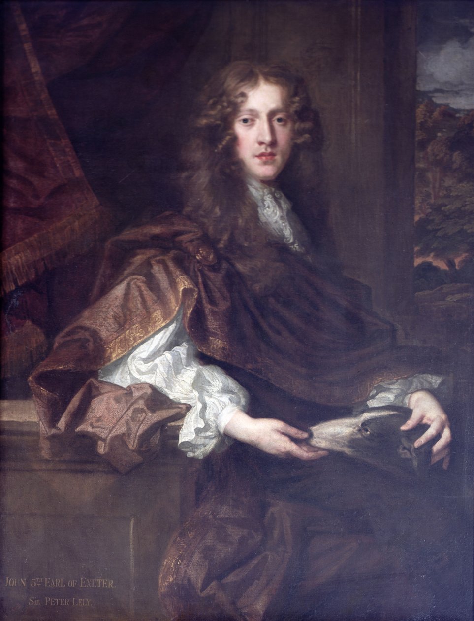 John, 5º Conde de Exeter (óleo) de Peter Lely