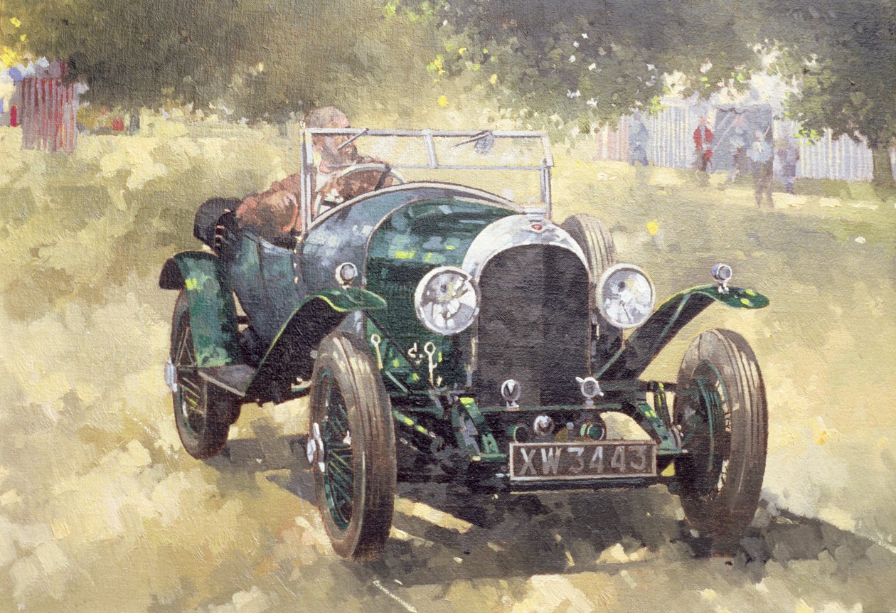 The Green Bentley em Althorp de Peter Miller