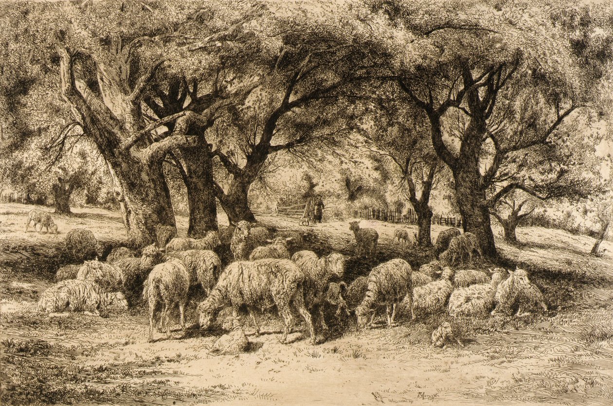 (A New England Orchard) de Peter Moran