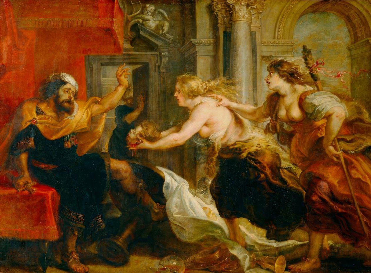 A refeição de Tereus de Peter Paul Rubens