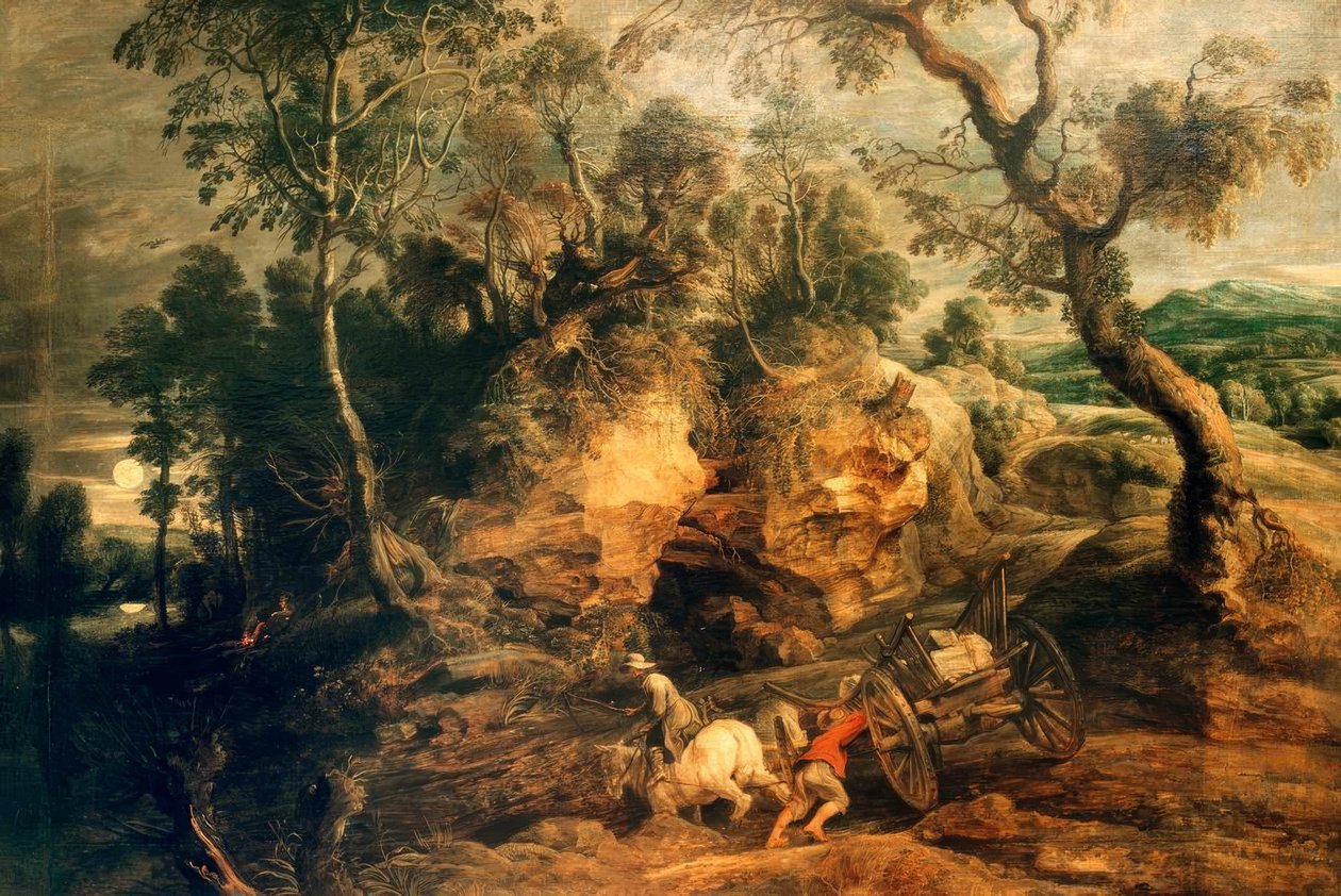O vagão preso de Peter Paul Rubens
