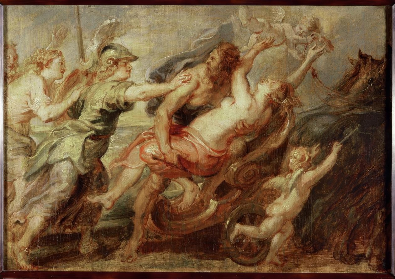 O assalto a Proserpina de Peter Paul Rubens