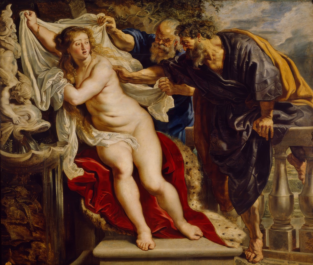 Susanna e os dois idosos de Peter Paul Rubens