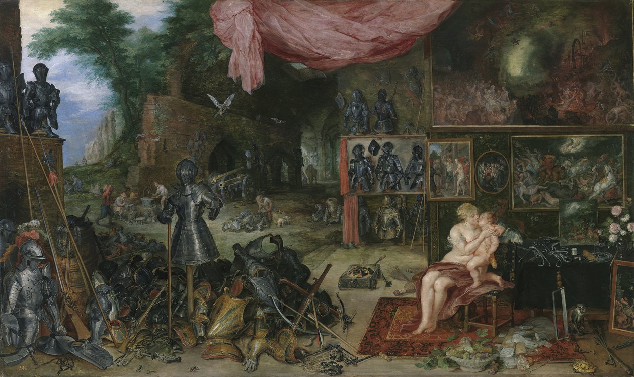A alegoria do toque de Peter Paul Rubens