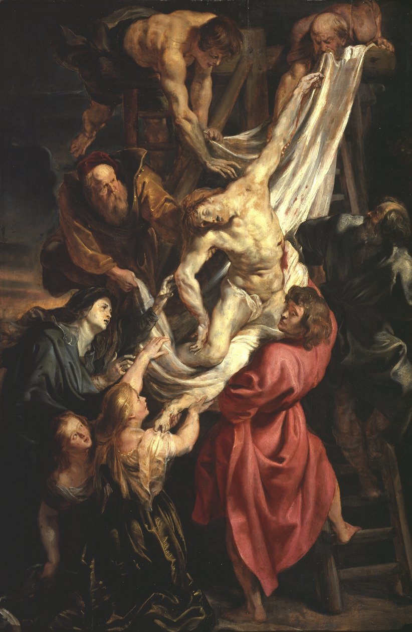 A descida da cruz, 1611 de Peter Paul Rubens