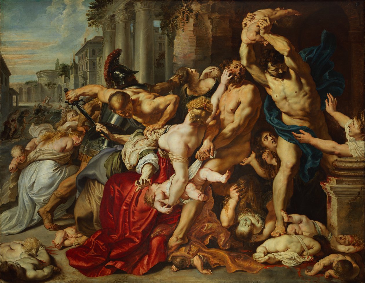 O Massacre dos Inocentes de Peter Paul Rubens