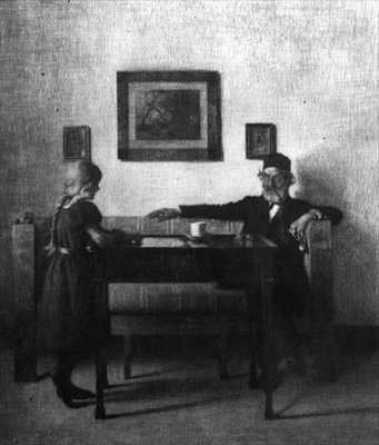 Na Casa do Avô de Peter Vilhelm Ilsted