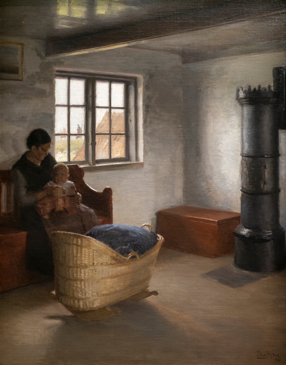 Mãe e filho de Peter Vilhelm Ilsted