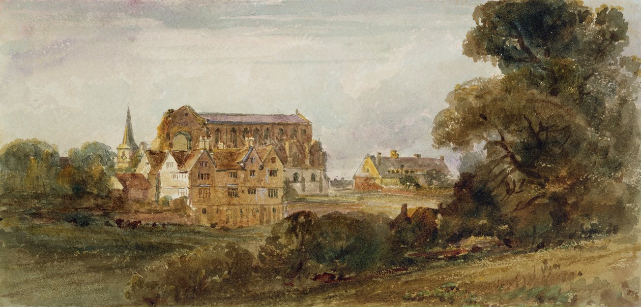 Abadia de Malmesbury, Wiltshire de Peter de Wint