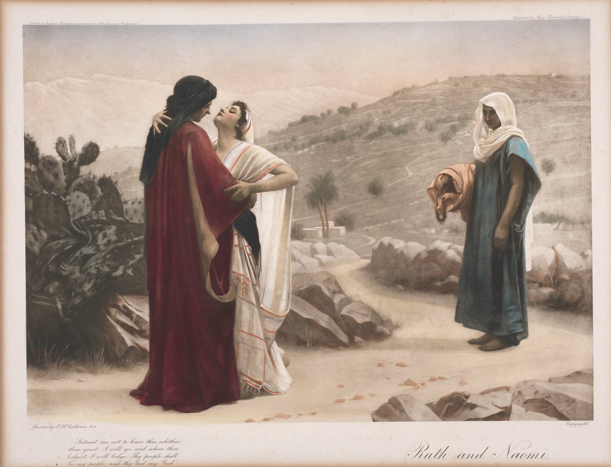 Ruth e Naomi de Philip Hermogenes Calderon