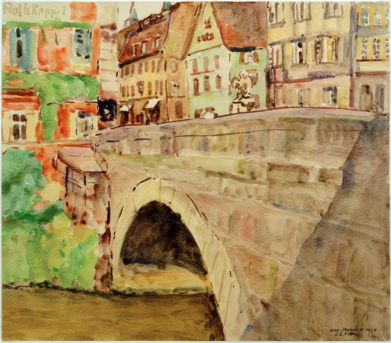 Ponte em Bamberg de Philipp Franck