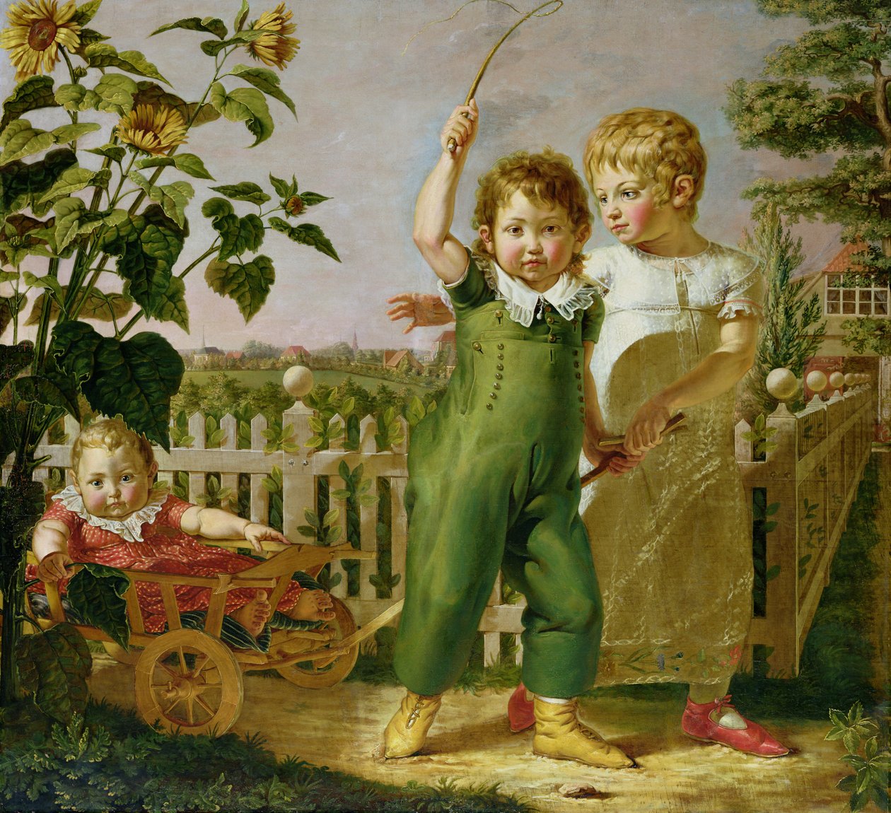 As crianças de Hulsenbeck, 1806 de Philipp Otto Runge