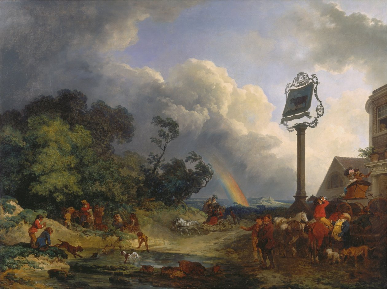 O arco-íris de Philippe Jacques de Loutherbourg