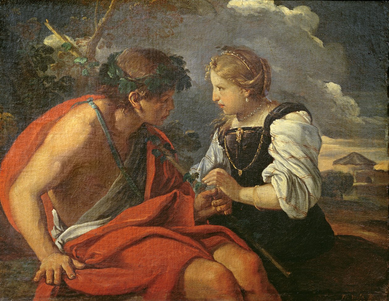 Baco e Ariadne de Pier Francesco Mola