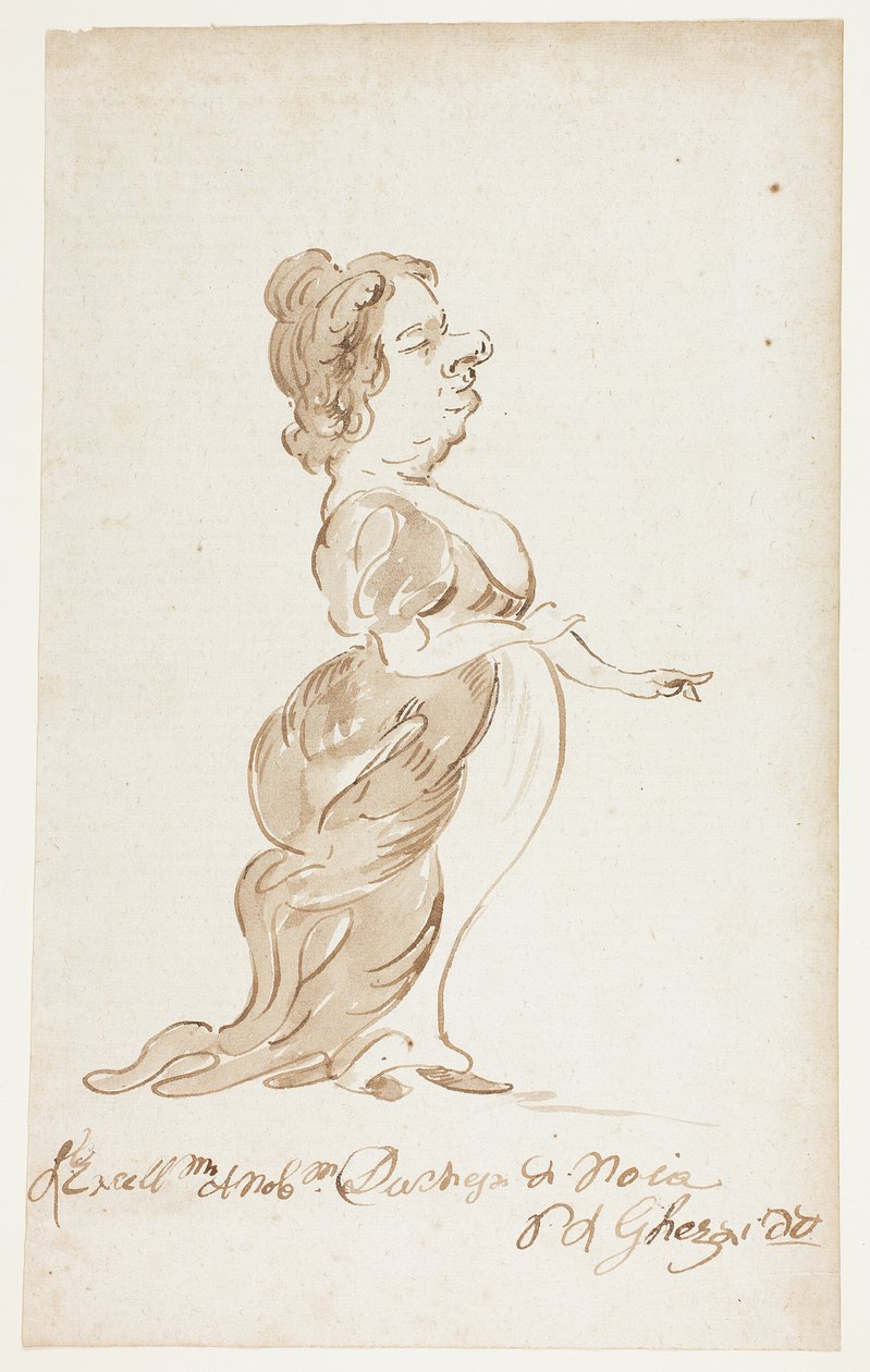 A Duquesa de Noia de Pier Leone Ghezzi