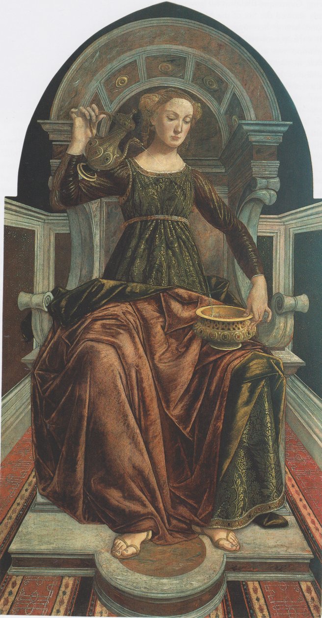 Temperança de Piero del Pollaiolo