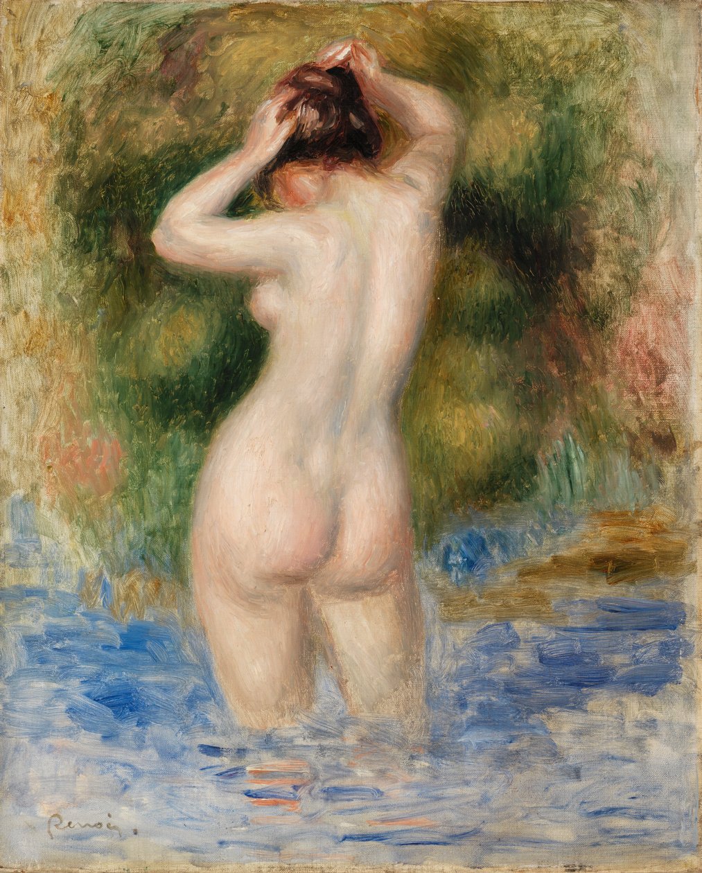 Banhista de Pierre Auguste Renoir