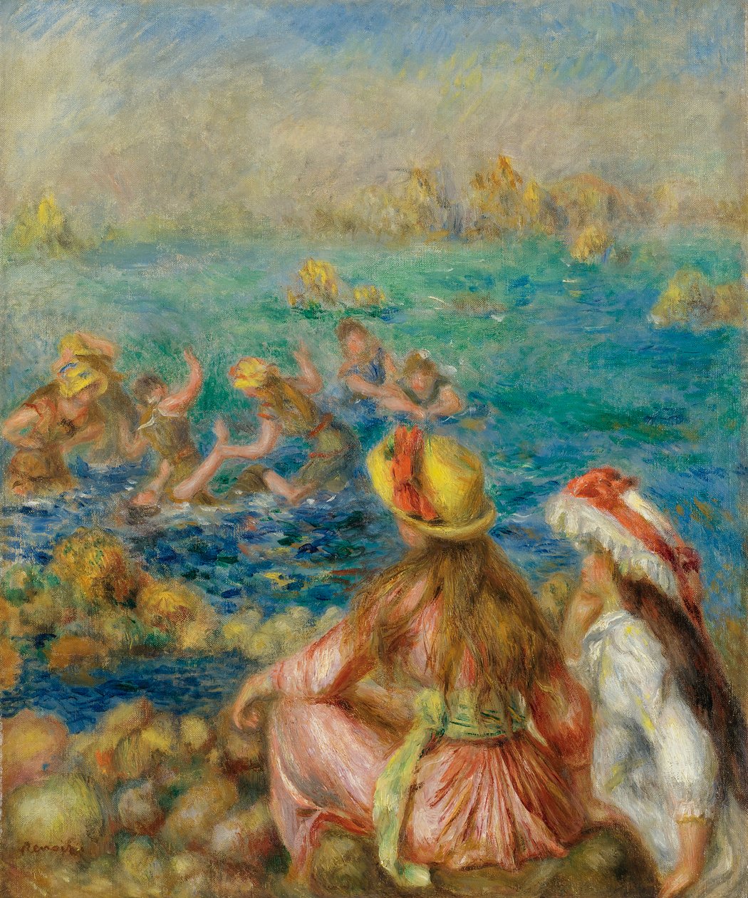 Banhista de Pierre Auguste Renoir