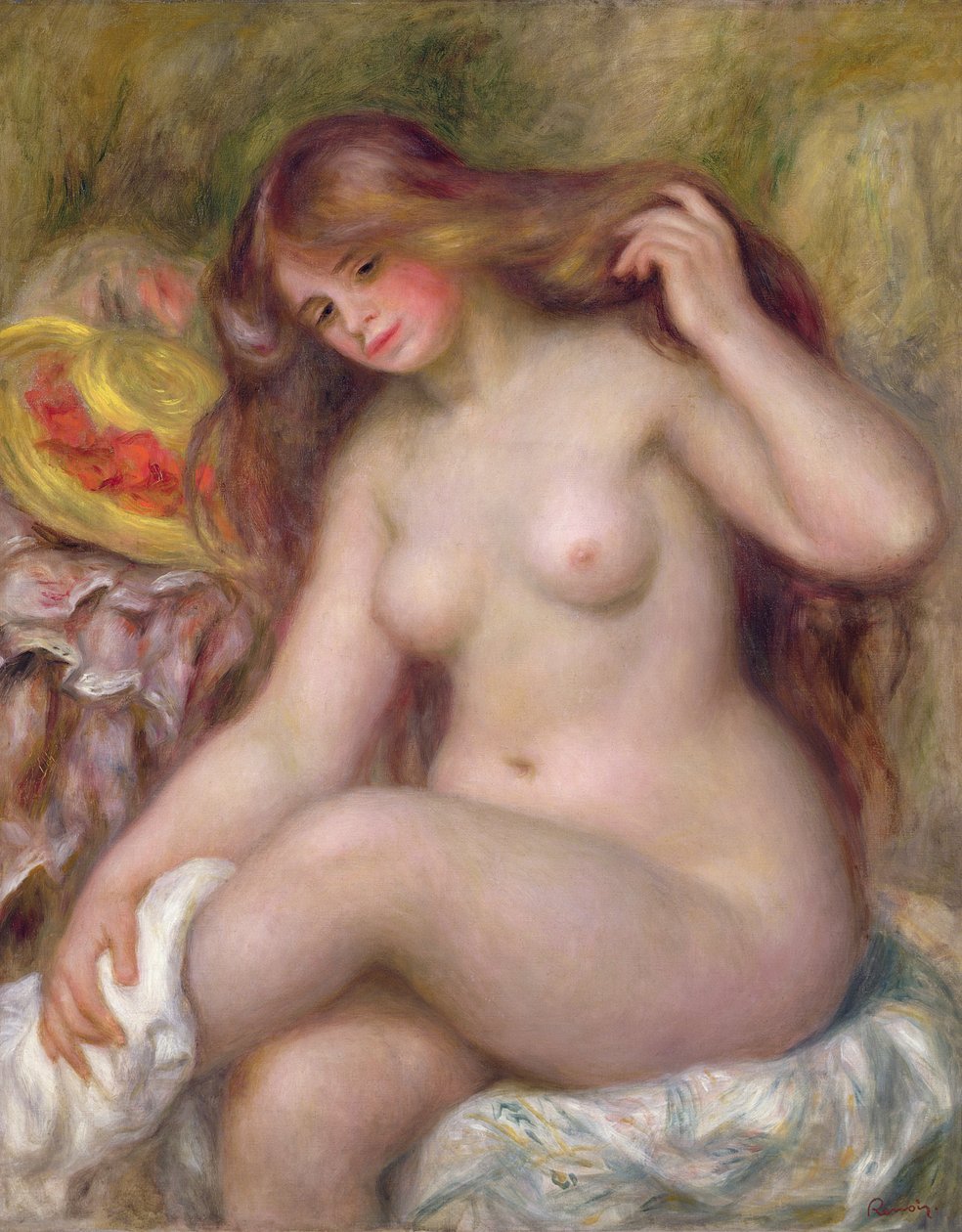 Banhista, c.1903 de Pierre Auguste Renoir