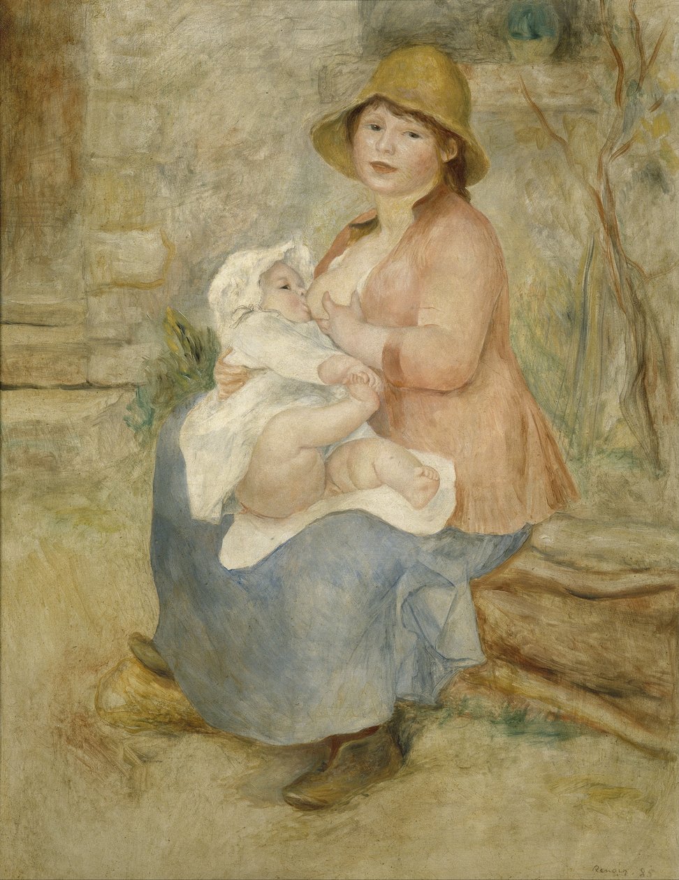 Maternidade de Pierre Auguste Renoir