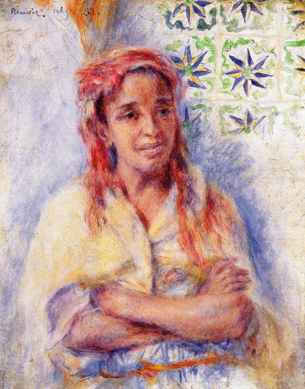Velha mulher árabe de Pierre Auguste Renoir