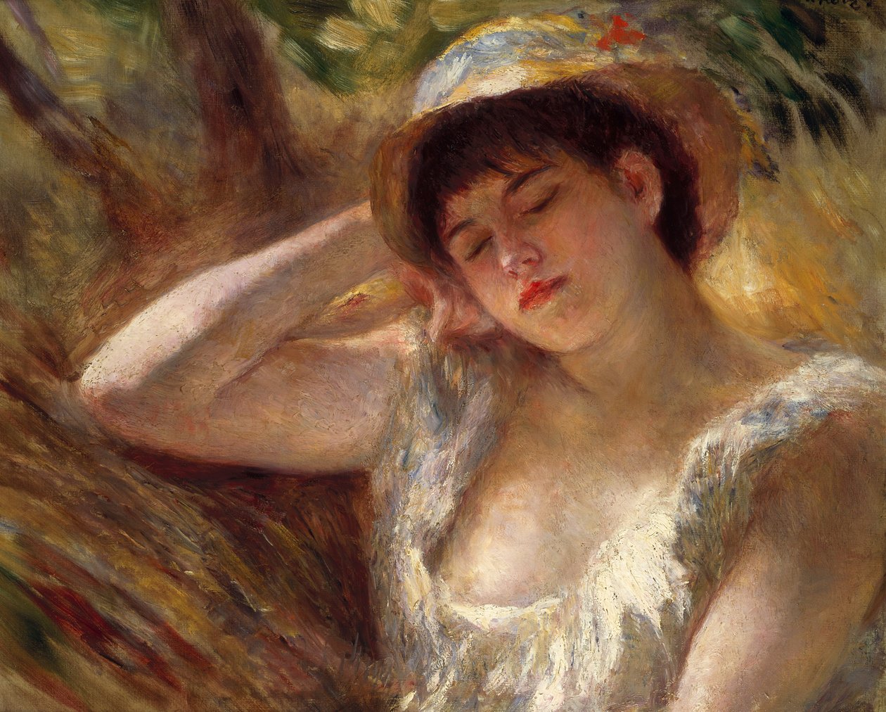O dorminhoco, 1880 de Pierre Auguste Renoir