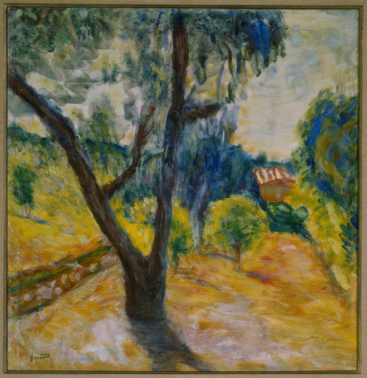 Paisagem com Oliveira de Pierre Bonnard