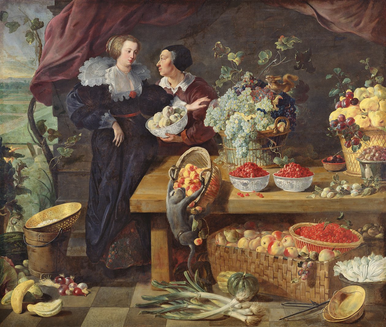 O vendedor de frutas de Pierre Boucle