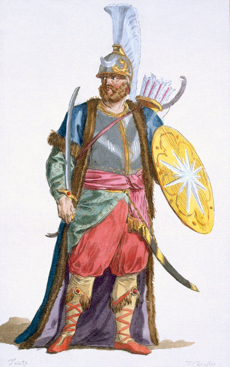 Chefe dos Saphis, 1780 de Pierre Duflos