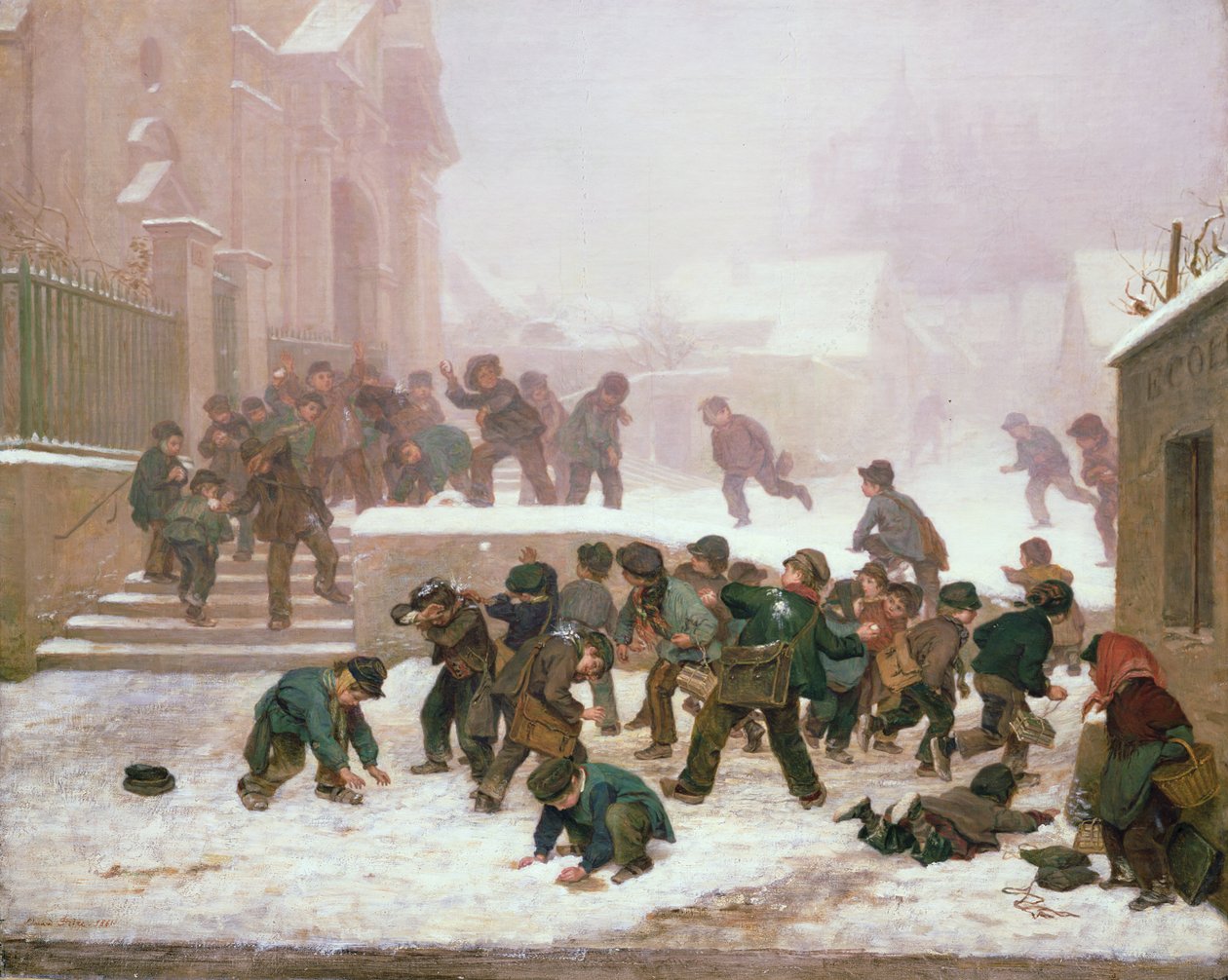 Bola de neve de Pierre Edouard Frere