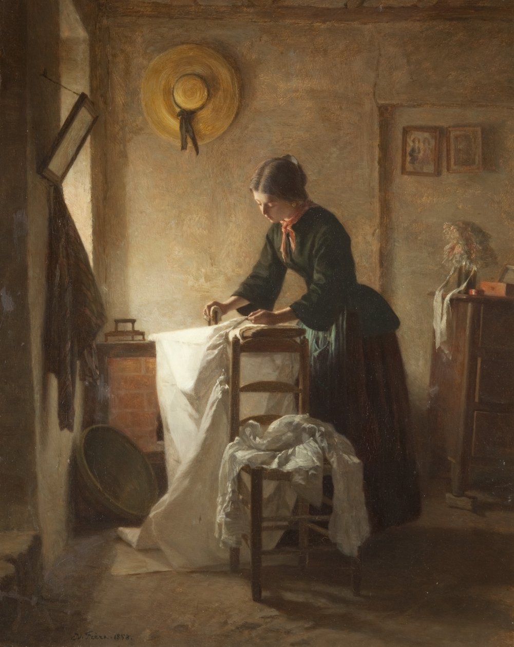 Lavadeira de Pierre Edouard Frere