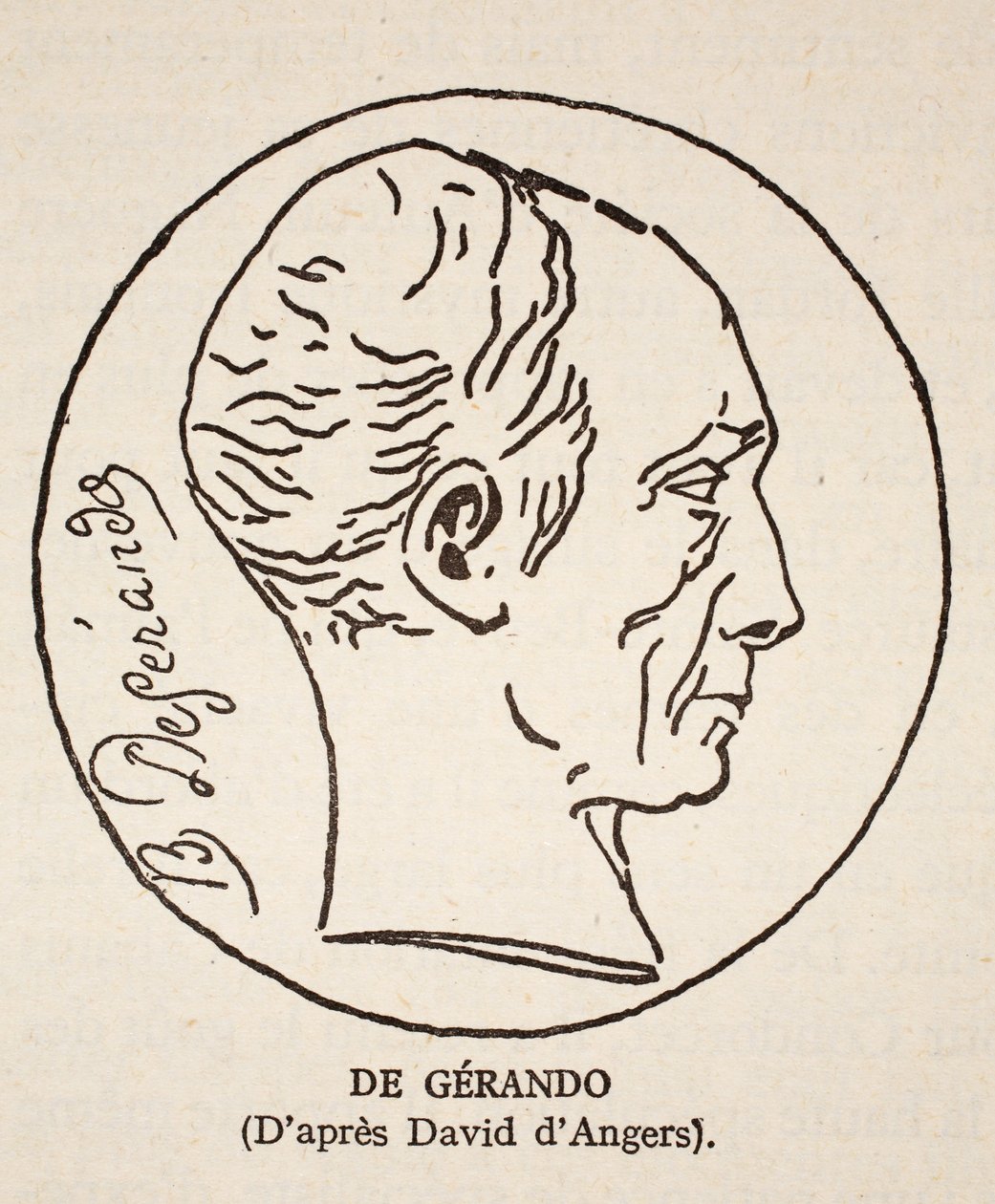 De Gerando  de Pierre Jean David d
