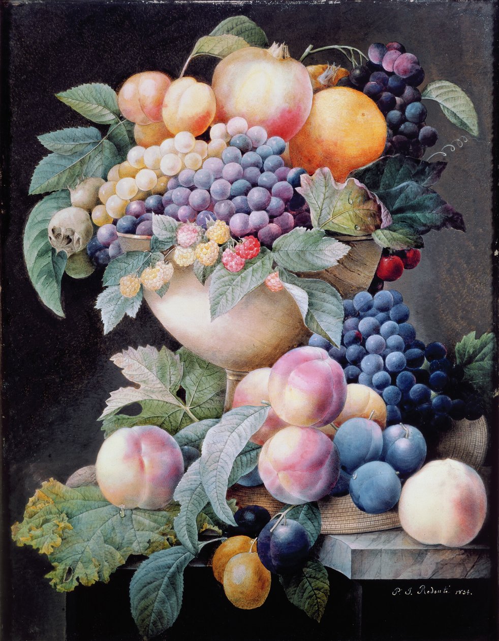 frutas de Pierre Joseph Redouté
