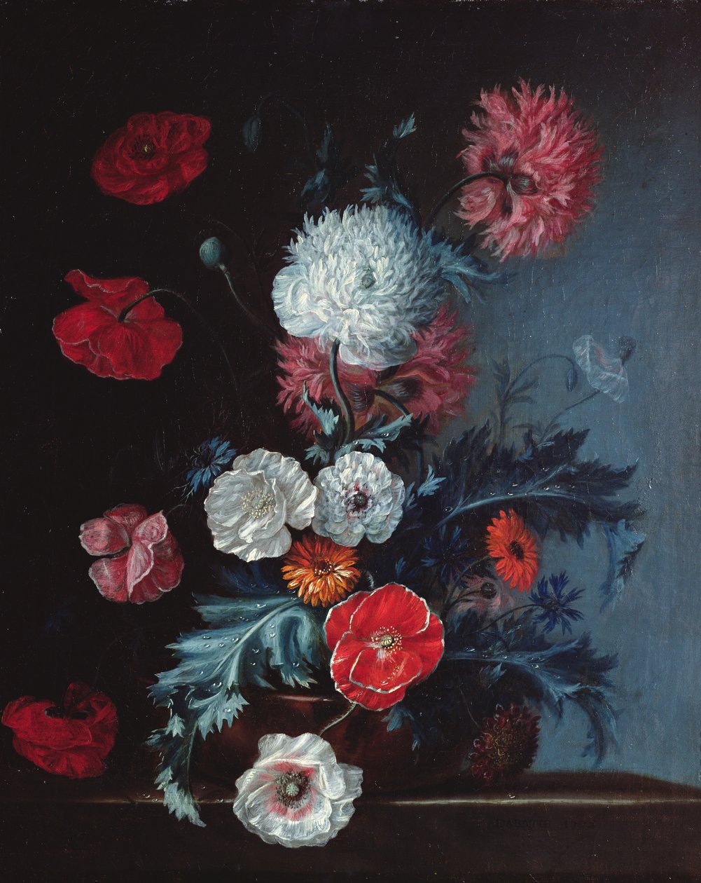 Buquê de flores, 1775 de Pierre Labatie
