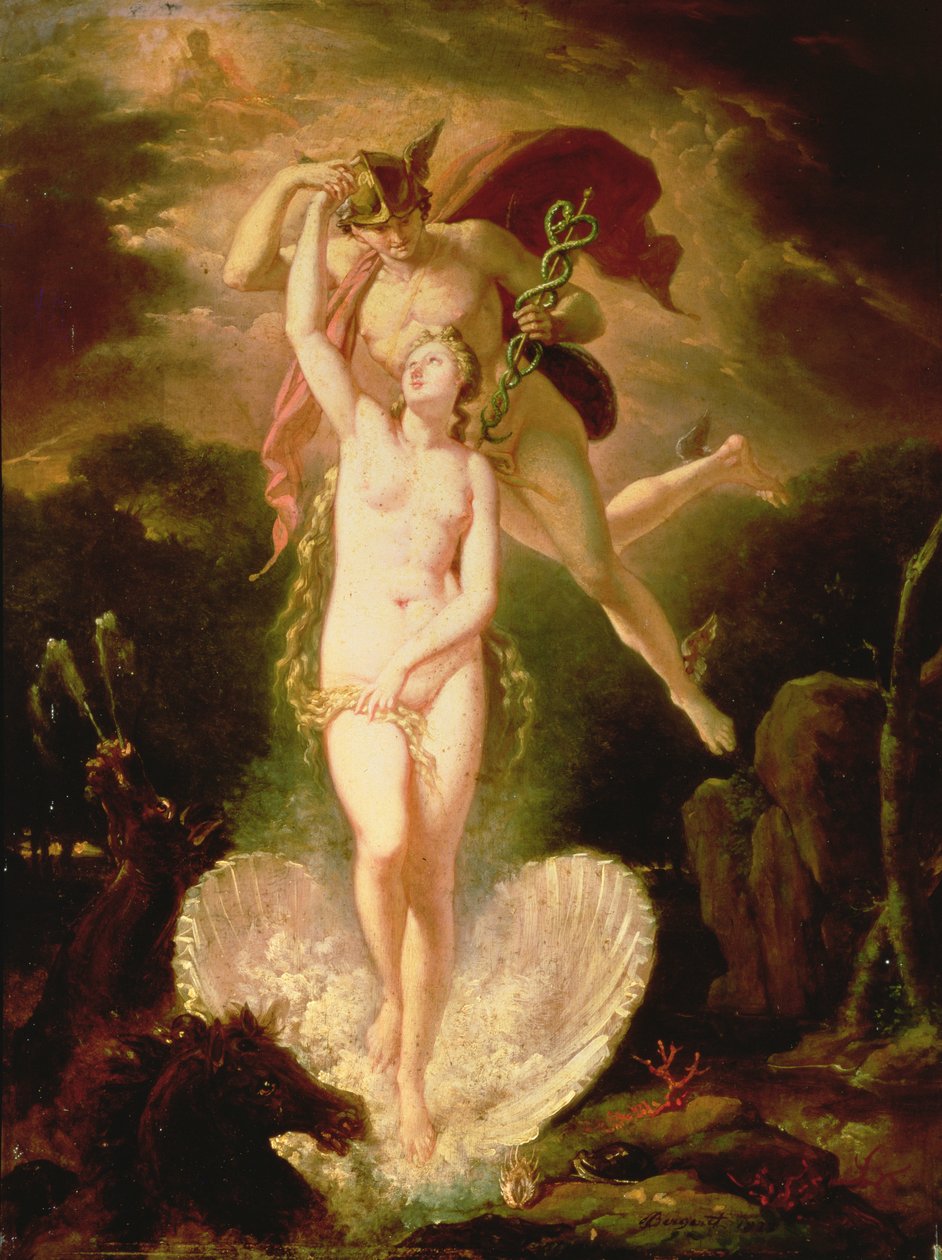 Vênus e Mercúrio de Pierre Nolasque Bergeret