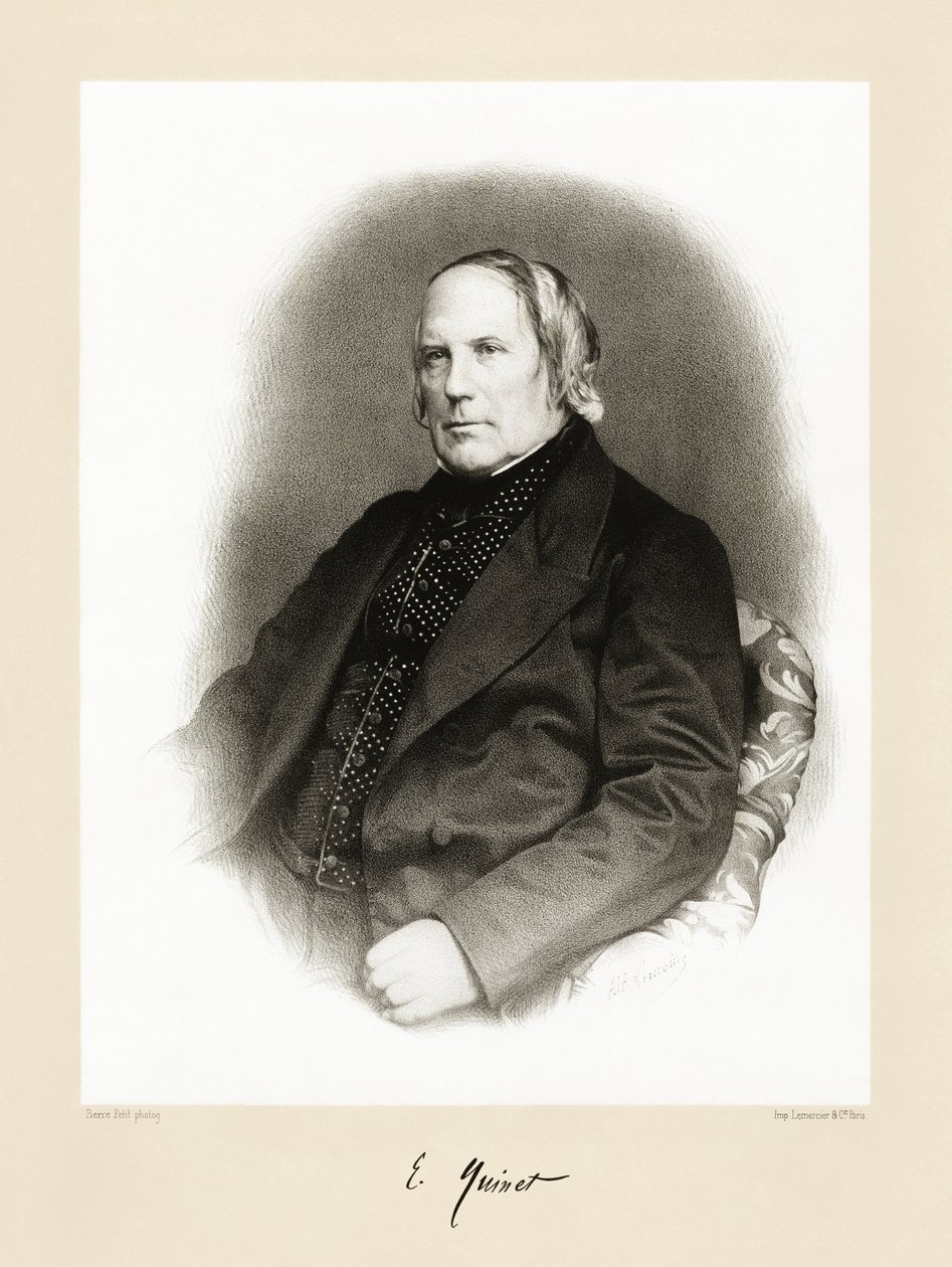 Edgar Quinet, 1865-66 de Pierre Petit