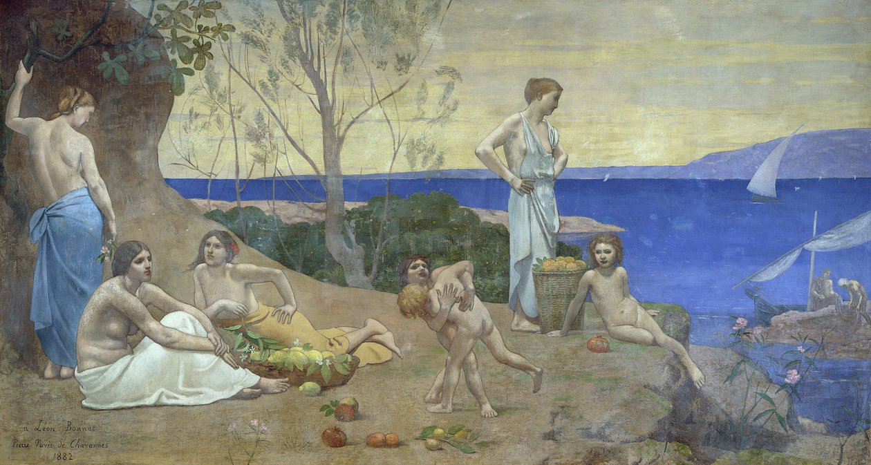 País Doce, 1882 de Pierre Puvis de Chavannes