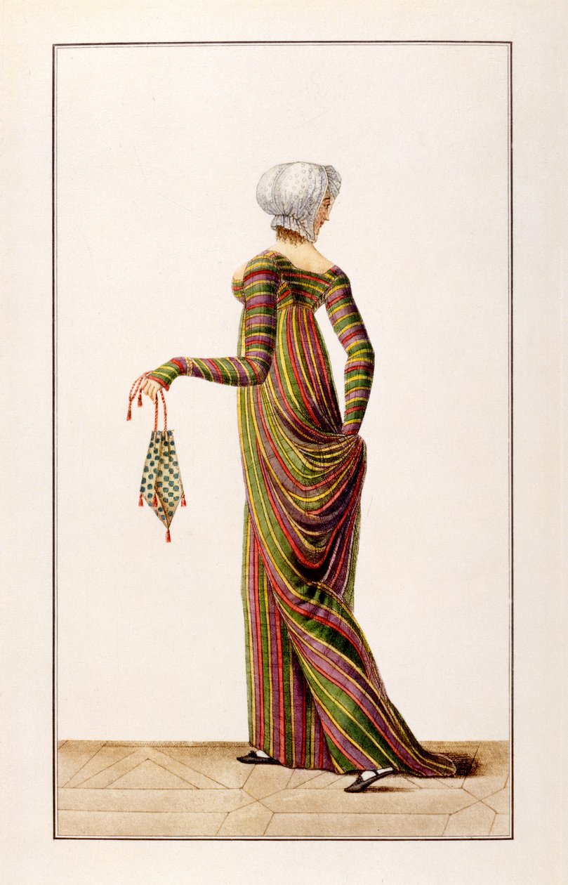 Madras Vestidos de Journal des Dames, 1800 de Pierre de La Mesangere