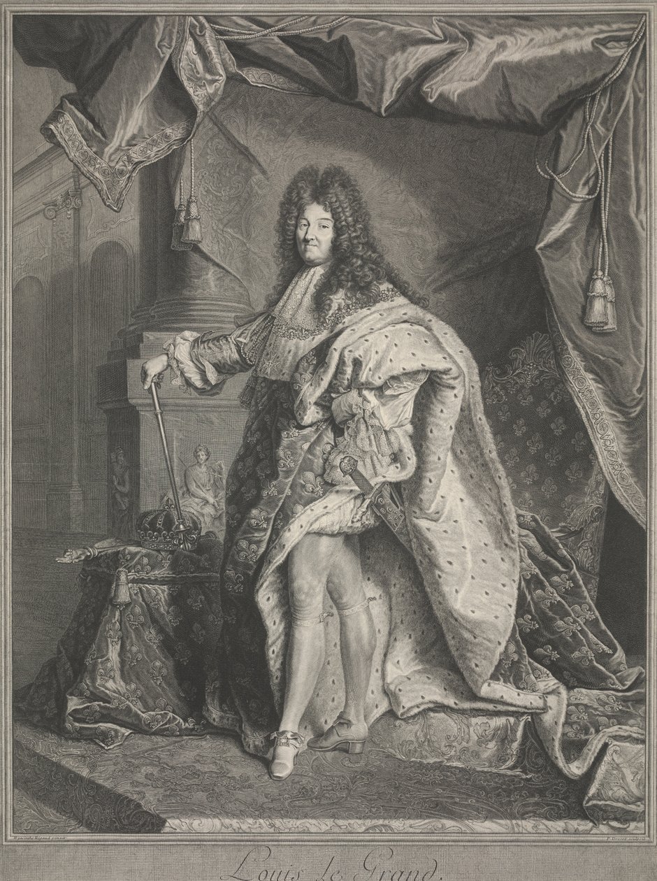 Luís o Grande de Pierre Imbert Drevet