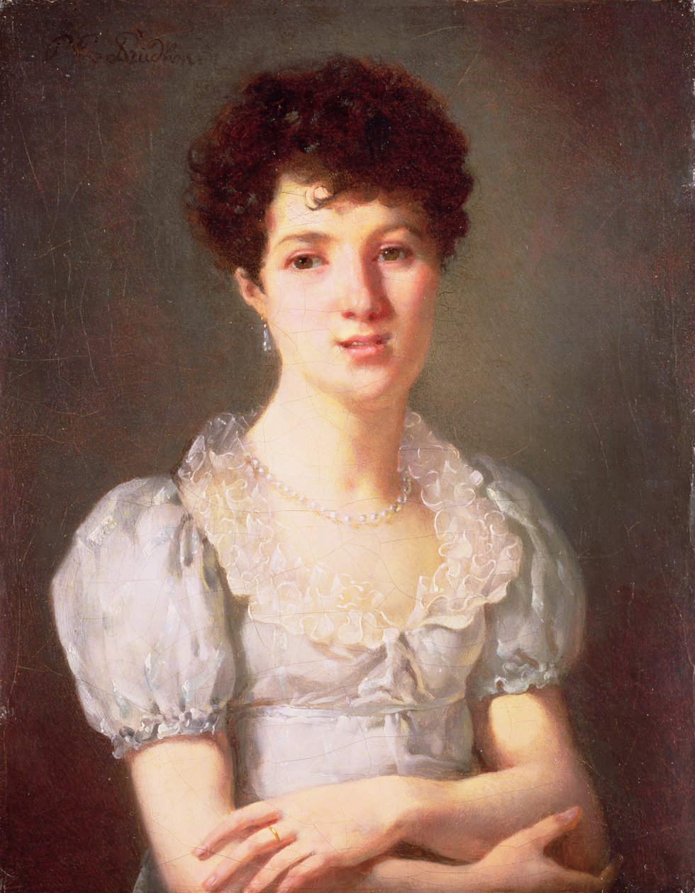Retrato de uma mulher de Pierre Paul Prudhon