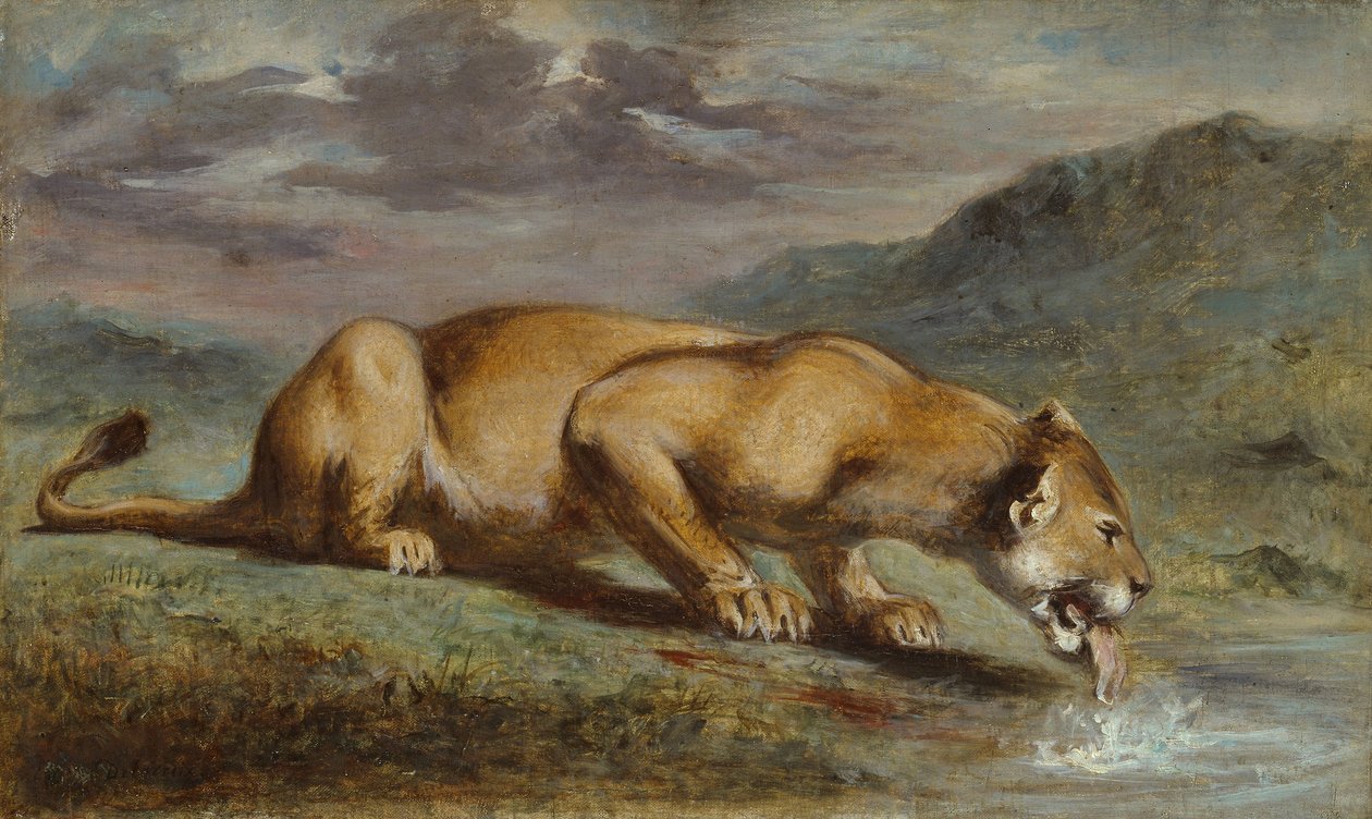 Leoa Ferida, 1840 50 de Pierre Andrieu