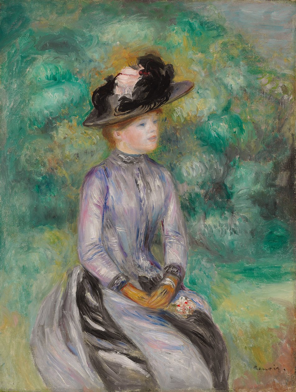 Adrienne, c.1878 de Pierre Auguste Renoir