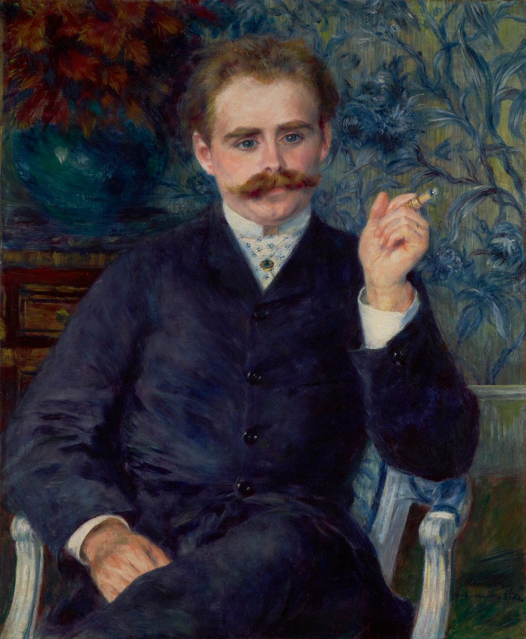 Albert Cahen dAnvers, 1881 de Pierre Auguste Renoir