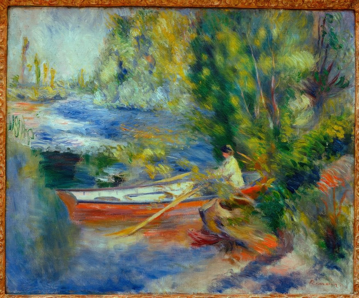 À beira da água de Pierre Auguste Renoir
