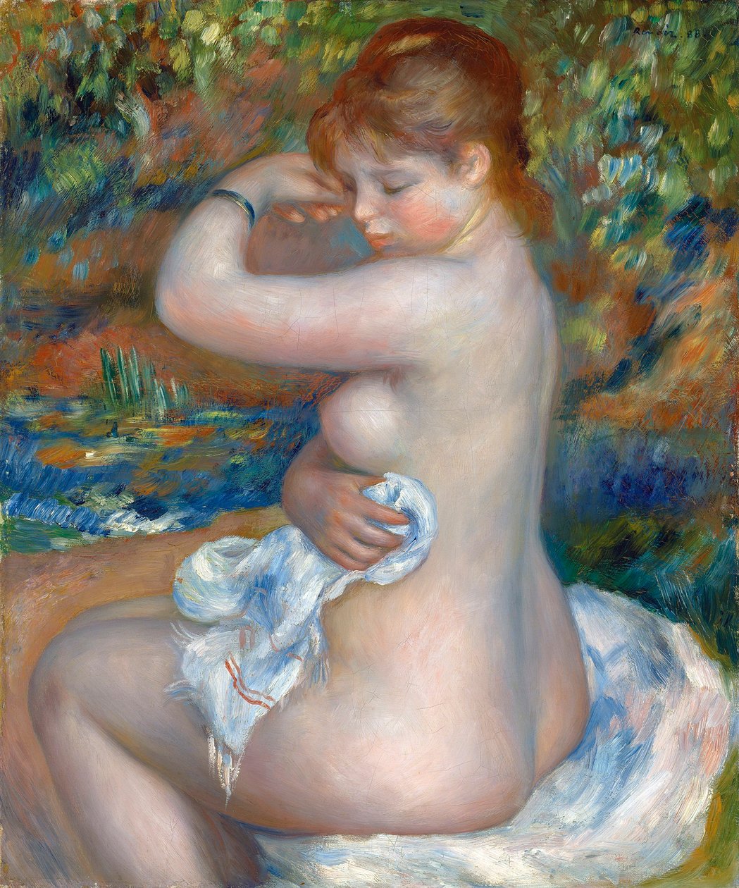 Baigneuse, 1888 de Pierre Auguste Renoir